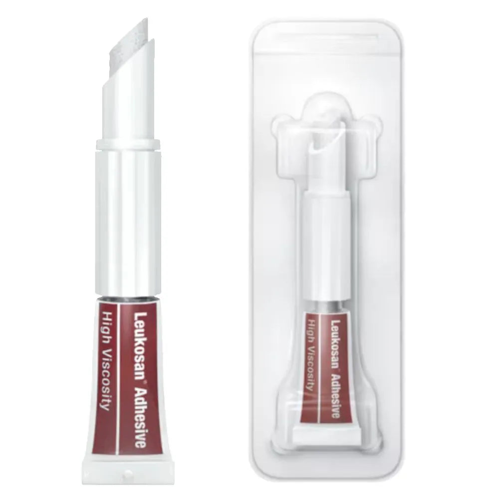 Leukosan Adhesive 0,7 mL BSN Medical — adhesivo tópico para piel y pegamento para heridas de alta viscosidad en presentación estéril.