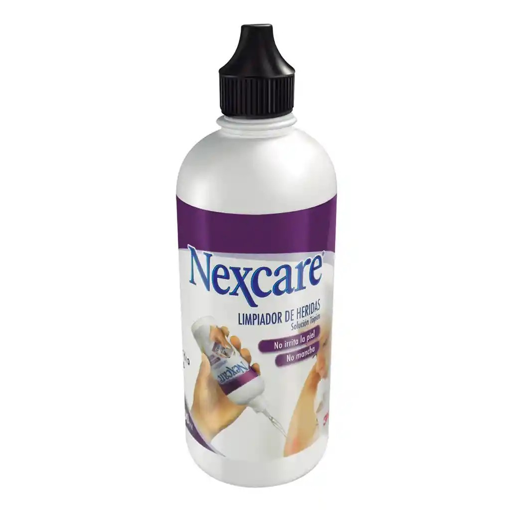 limpiador de heridas nexcare 200mL botiquin primeros auxilios