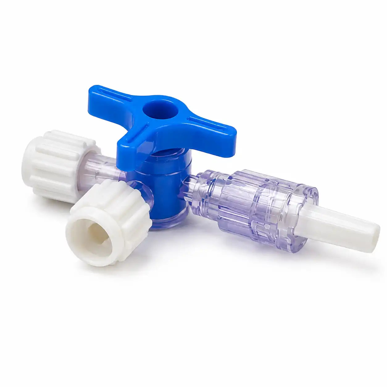 Llave 3 pasos Cranberry en envase estéril — vista frontal blíster