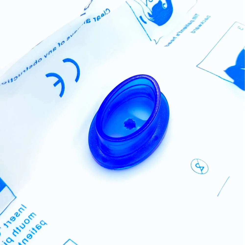 Mascarilla RCP de emergencia Quicksaver para ventilación de rescate segura