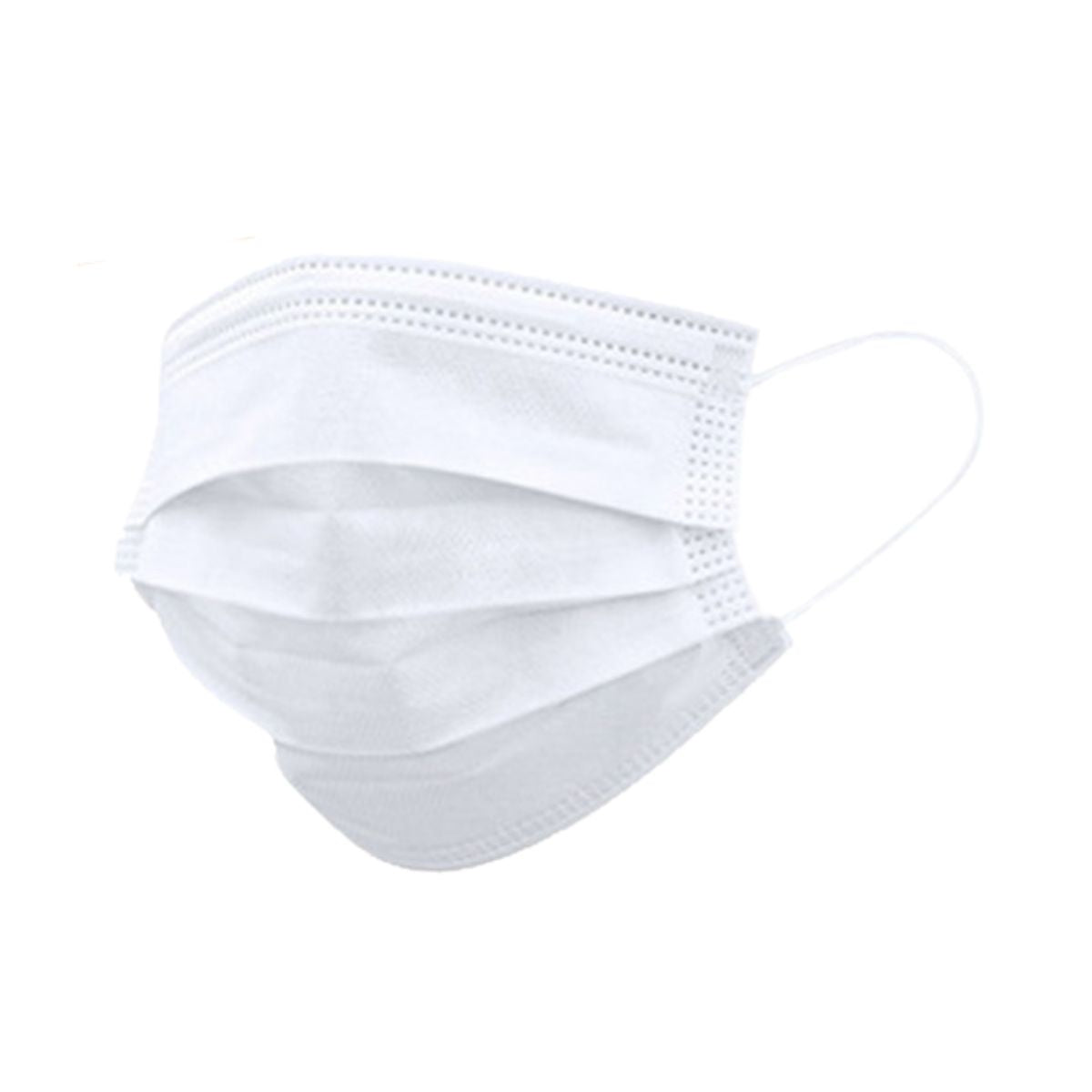 Caja 50 unidades mascarillas quirúrgicas 3 pliegues con filtración bacteriana para centros médicos en Chile