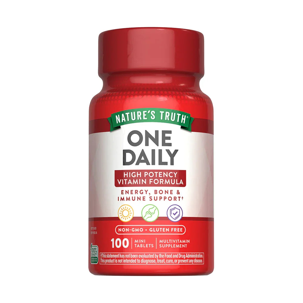 Multivitamínico One Daily High Potency Nature's Truth | 100-365 Mini Tablets