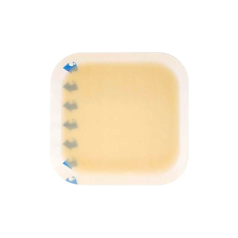 Apósito Hidrocoloide estándar 10x10 de la amrca cranberry. parche en formato individual.