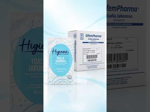 toalla jabonosa higienix sin enjuague para baño de enfermos