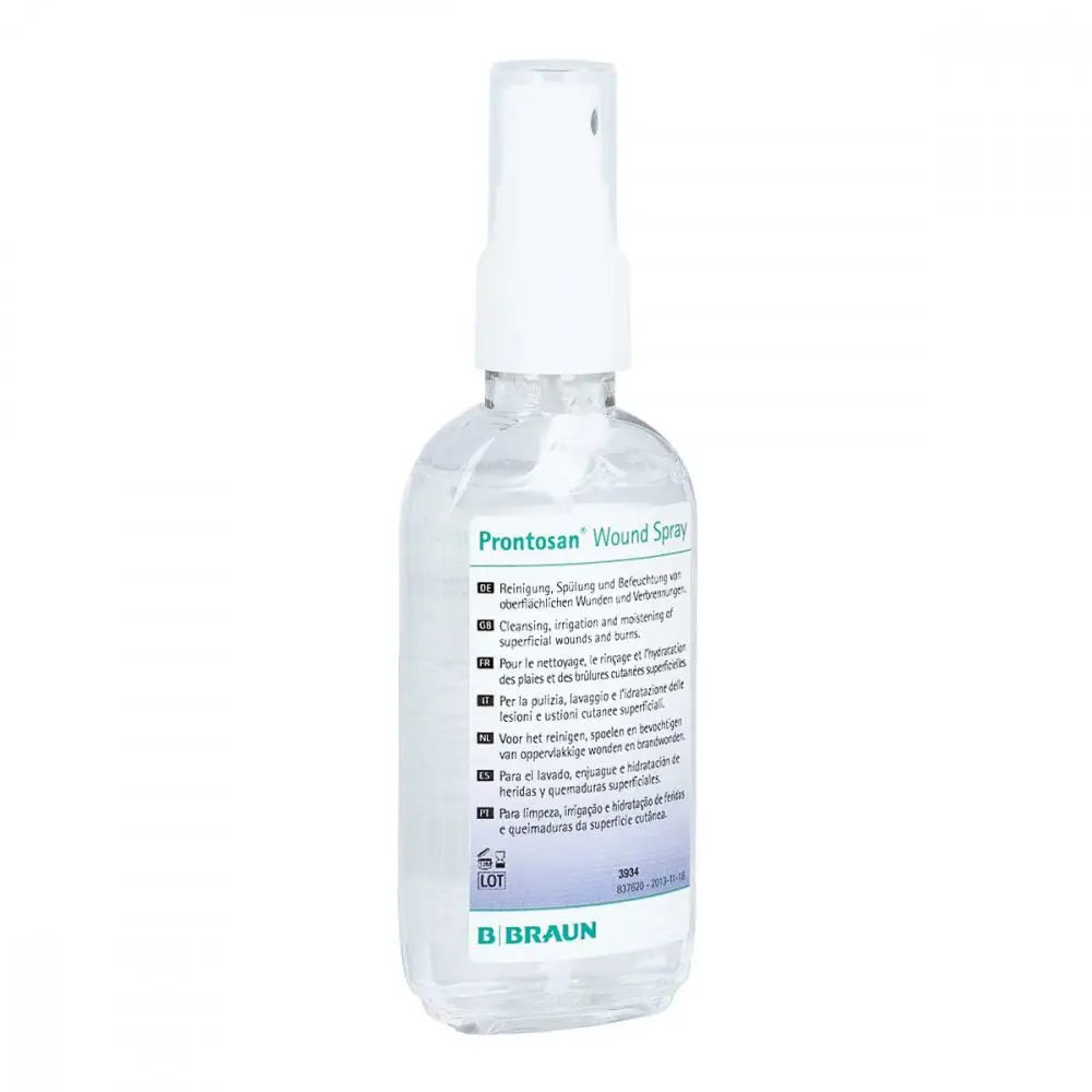 Prontosan Spray B.Braun 75 mL — solución PHMB en boquilla nebulizadora para heridas