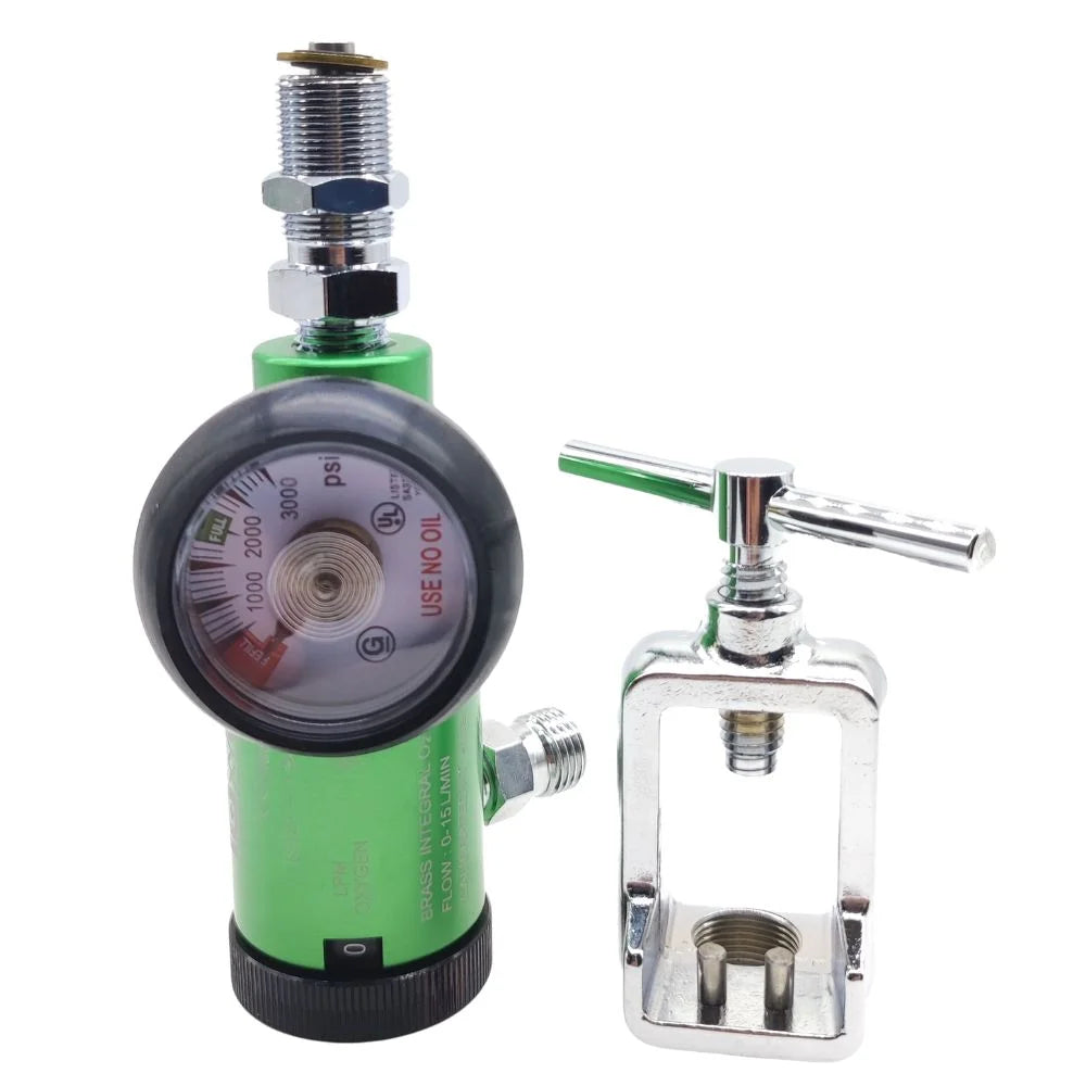 Regulador de oxígeno 108 MF 870 con accesorios y componentes desmontables