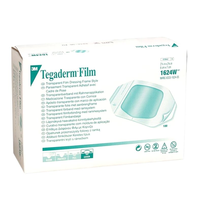 3m tegaderm film transparent