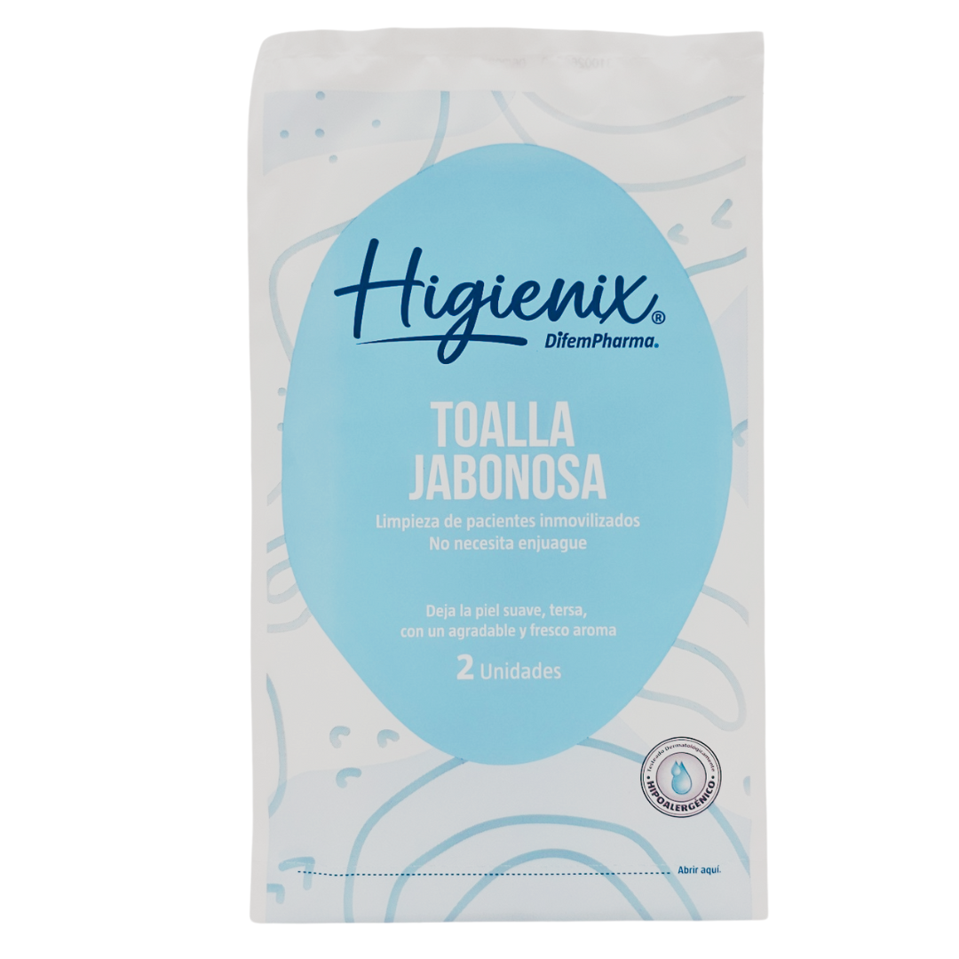 toalla jabonosa higienix difempharma