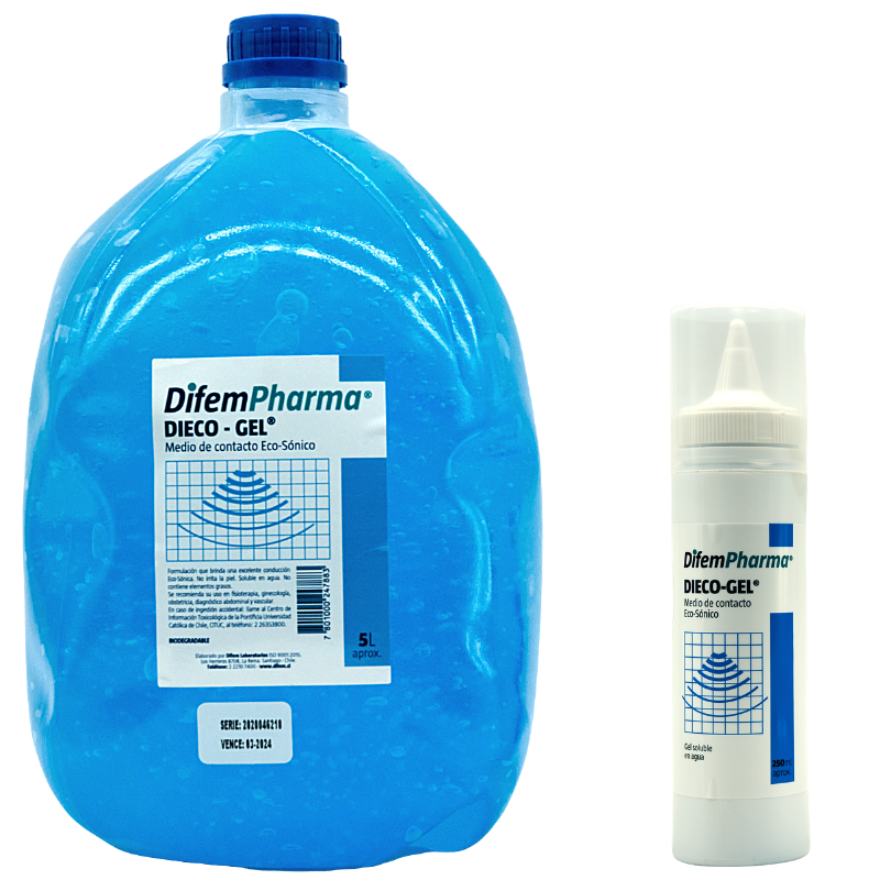 Gel Conductor Ultrasonido Dieco-Gel 5 Litros