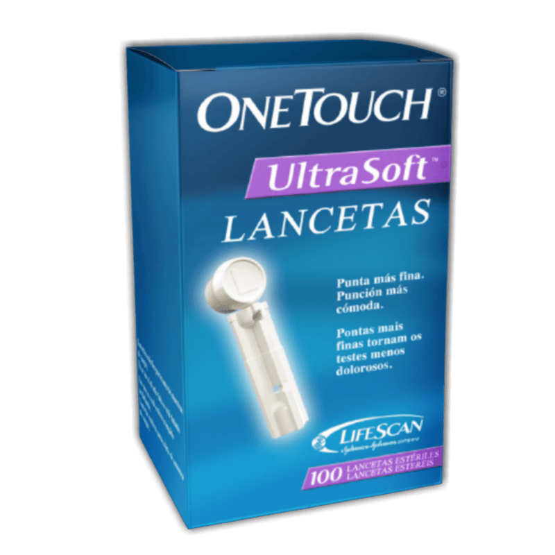 Lancetas Ultrasoft OneTouch UltraMini cj/100
