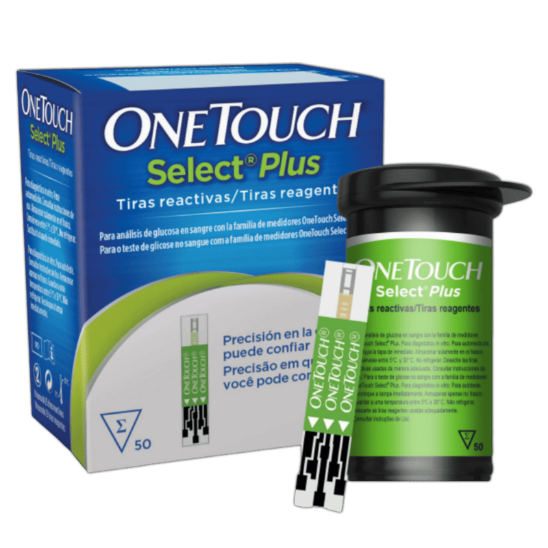 Tiras Reactivas Onetouch Select Plus cj/50