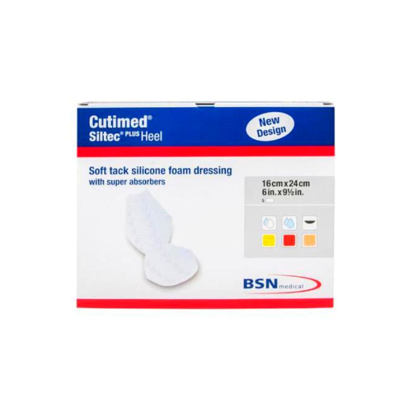 Cutimed Siltec Plus Heel 16cm x 24cm