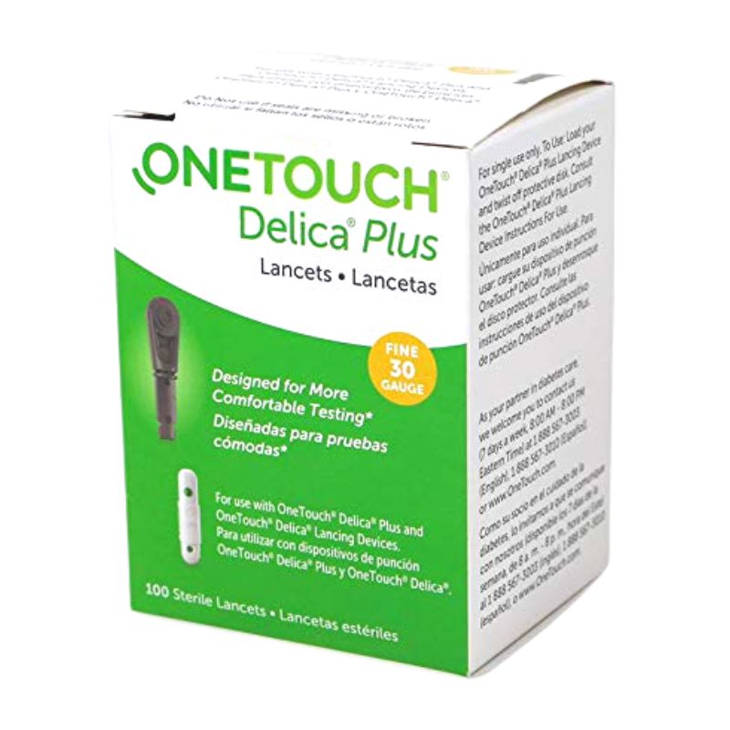 Lancetas Onetouch Delica Plus cj/100