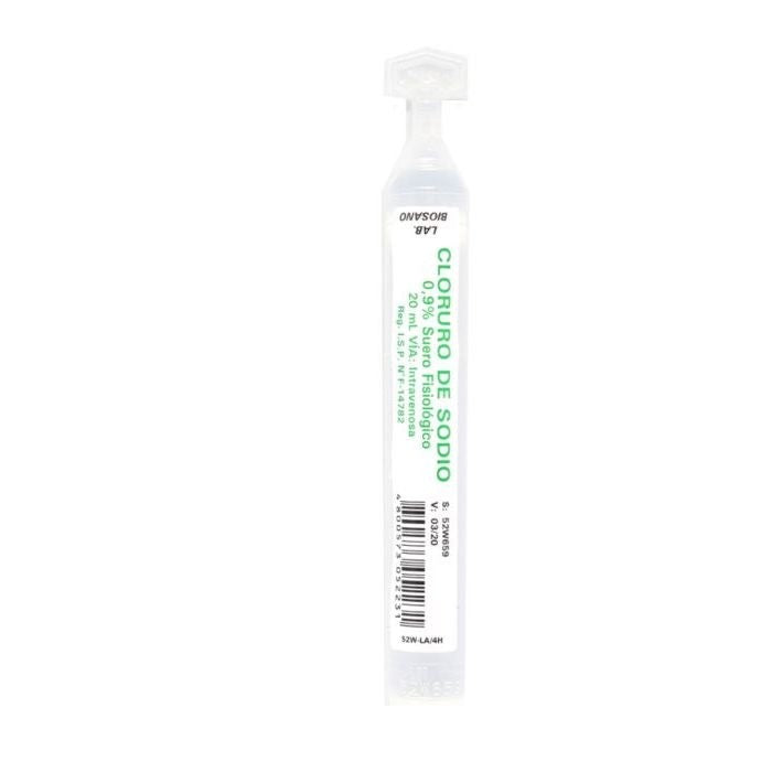 suero fisiologico 20mL