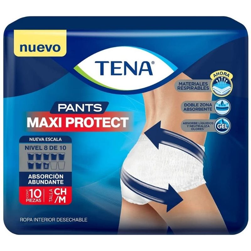 ropa interior pañal adulto tena pants maxi protect