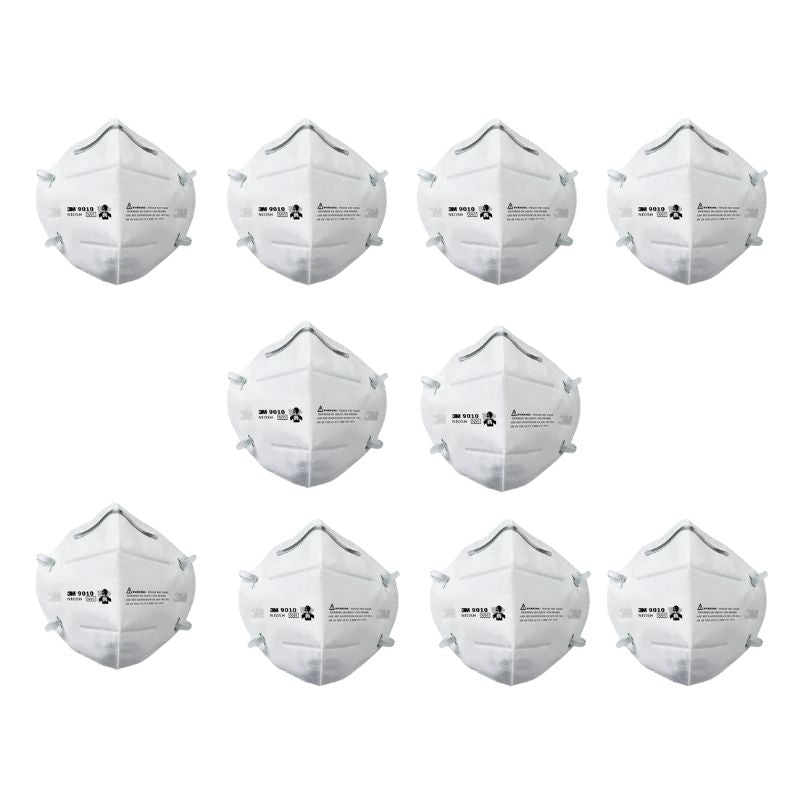 Mascarilla 3M N95 9010 Pack por 10 Unidades